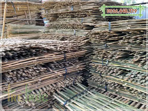 Phên tre xây dựng