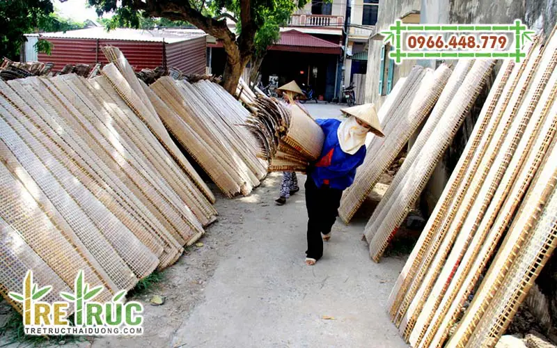Liếp tre bánh tráng