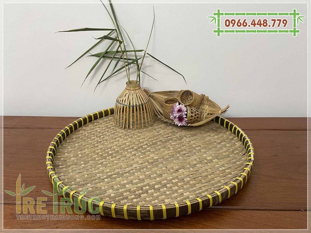 Mẹt tre trang trí, mẹt tre bún đậu giá rẻ tại TPHCM | Tre Trúc Thái Dương