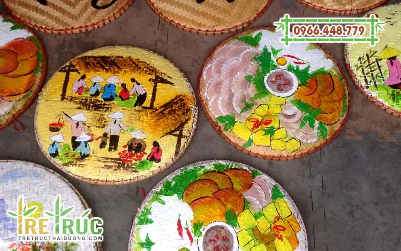 Mẹt tre trang trí