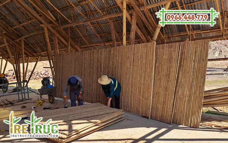Tầm vông trong xây dựng trang trí kiến trúc