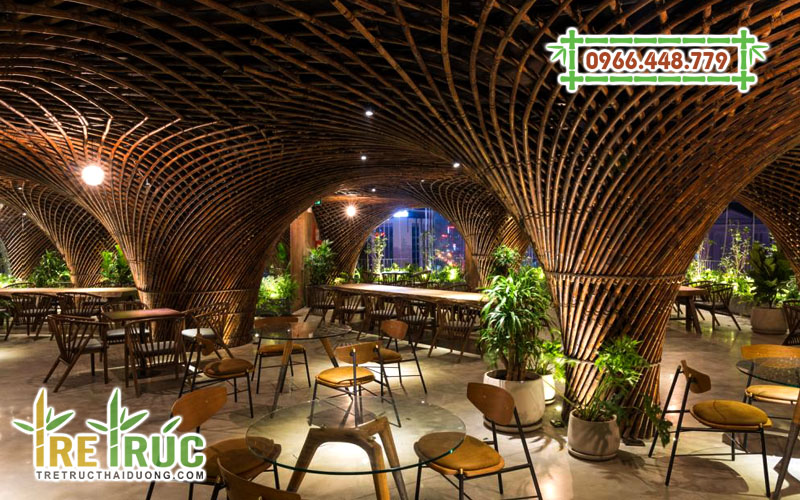 Công trình nhà tre Nocenco Cafe tại Vinh, Nghệ An