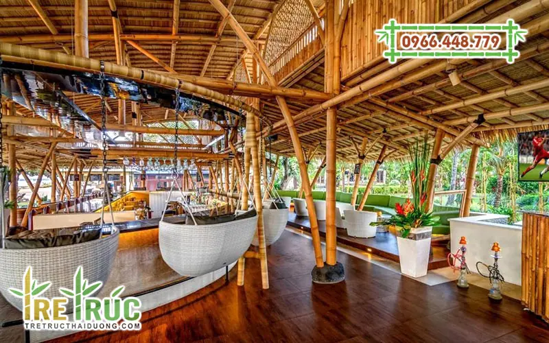 Mẫu nhà làm bằng tre đẹp và độc đáo