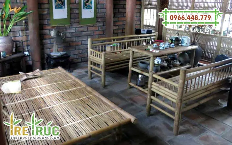 Chõng tre mộc mạc giản dị