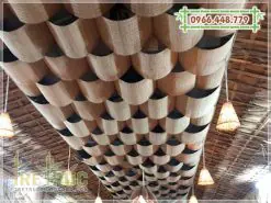 Mành trúc treo trần