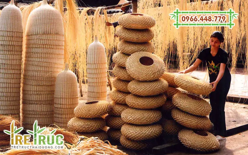 Làng nghề mây tre đan Phú Vinh