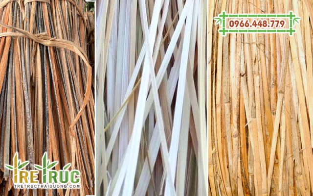 Các loại dây lạt tự nhiên chuyên dùng để buộc mái nhà