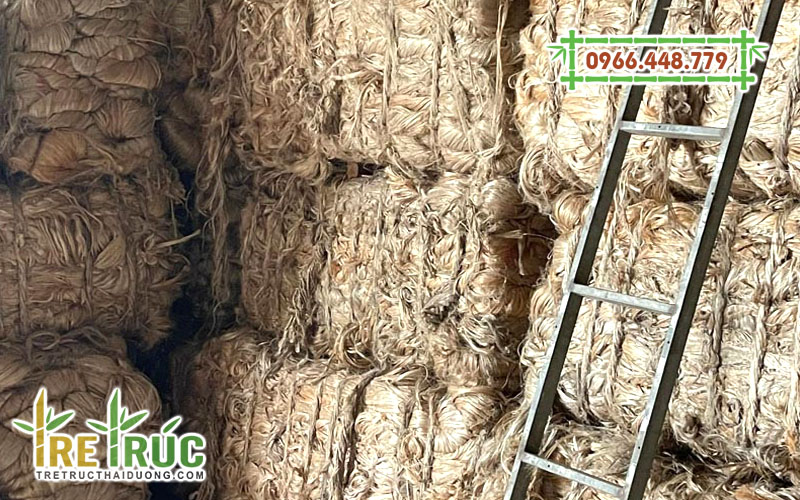 Đóng gói sợi đay