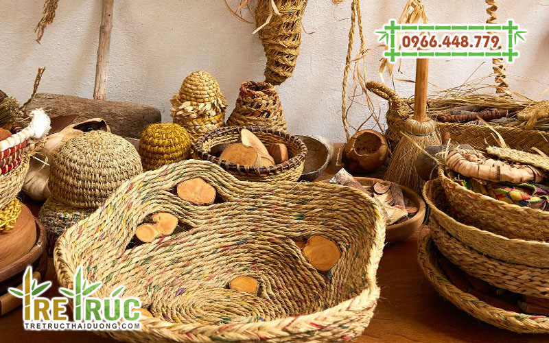 Sợi gai dầu trong thủ công mỹ nghệ