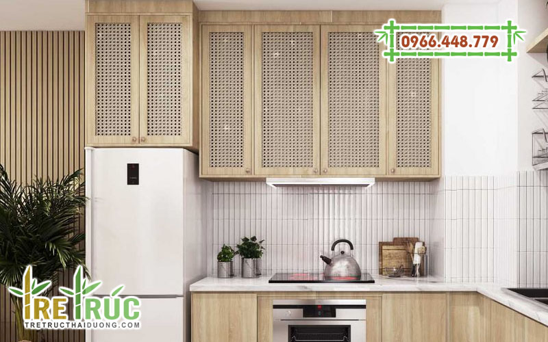 Tủ bếp cánh mây