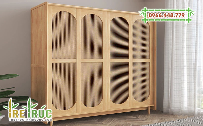 Tủ quần áo cánh mây