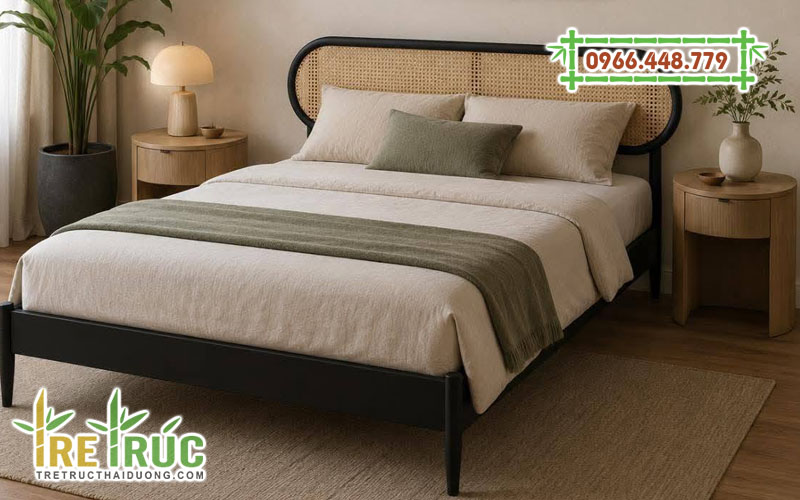Giường ngủ mây mắt cáo