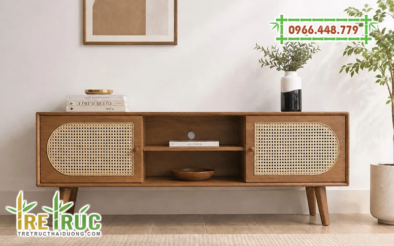 Kệ tivi cánh mây mắt cáo