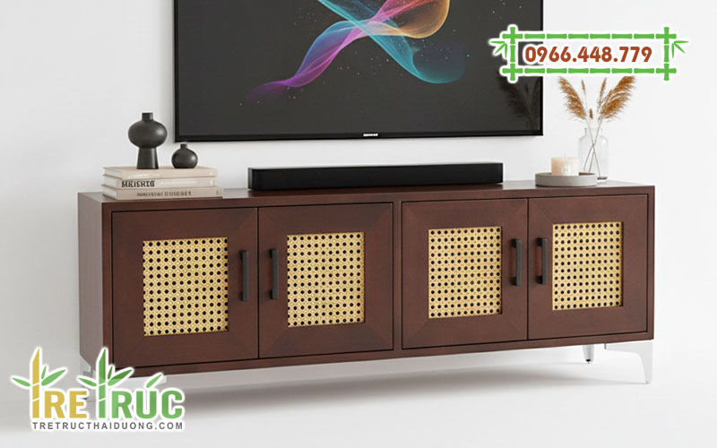 Kệ tivi cánh mây mắt cáo