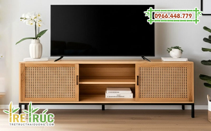Kệ tivi cánh mây mắt cáo