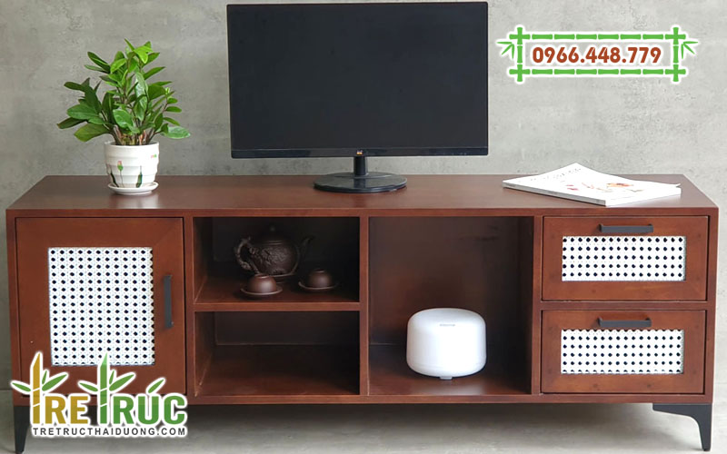 Kệ tivi cánh mây mắt cáo