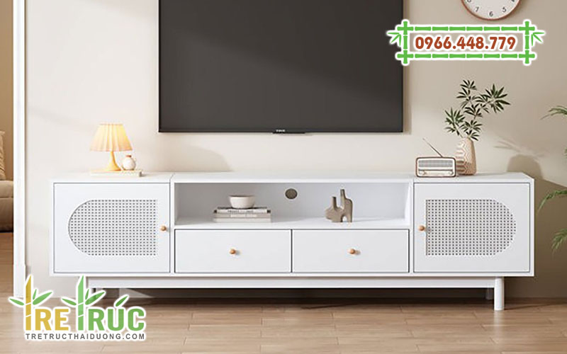 Kệ tivi cánh mây mắt cáo