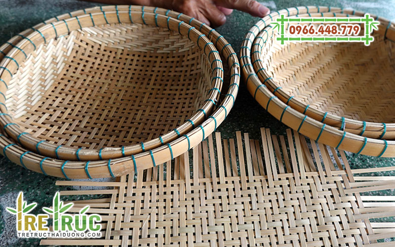Cách đan rổ tre